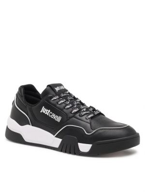 Sneakers Just Cavalli μαύρο