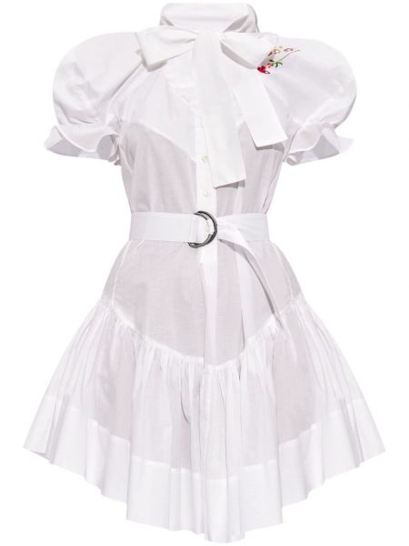 Φλοράλ μini φόρεμα Vivienne Westwood λευκό