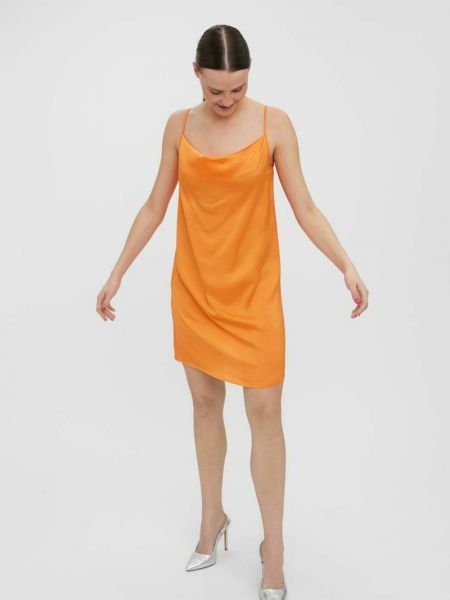 Sukienka wieczorowa Vero Moda pomarańczowa