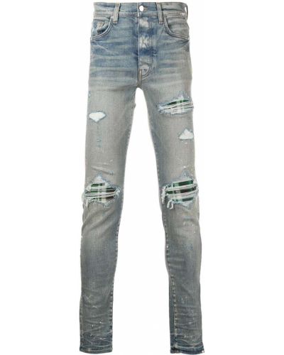 Nødlidende skinny jeans Amiri blå