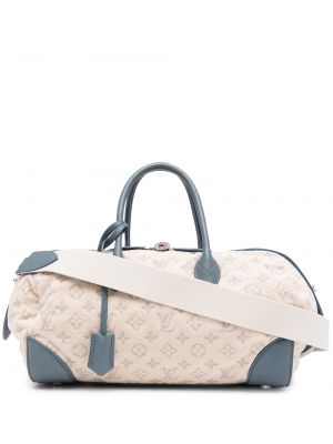 Bolsa de viaje Louis Vuitton blanco