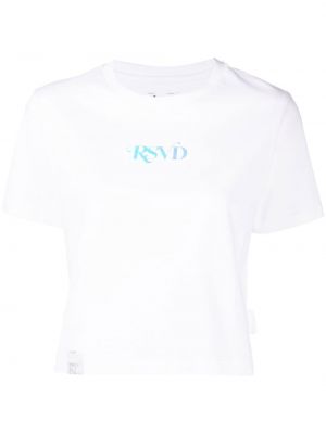 Rund hals t-shirt Izzue vit