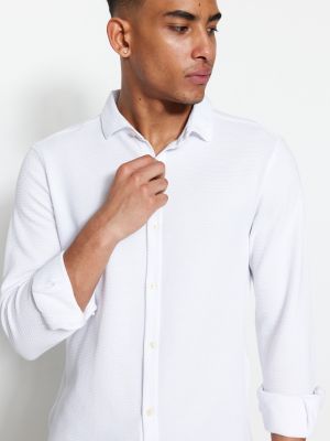 Marškiniai Trendyol balta