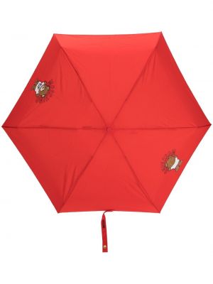 Vihmavari Moschino punane