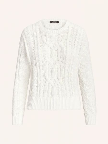 Пуловер Lauren Ralph Lauren белый