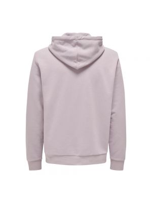Hoodie Only & Sons pink