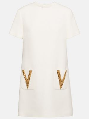 Платье мини Valentino белое