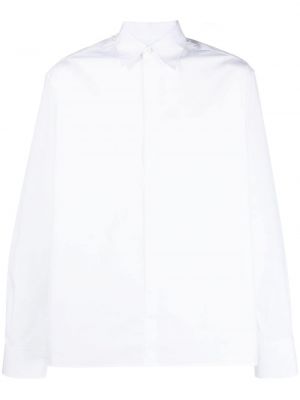 Bombažna srajca Lanvin bela