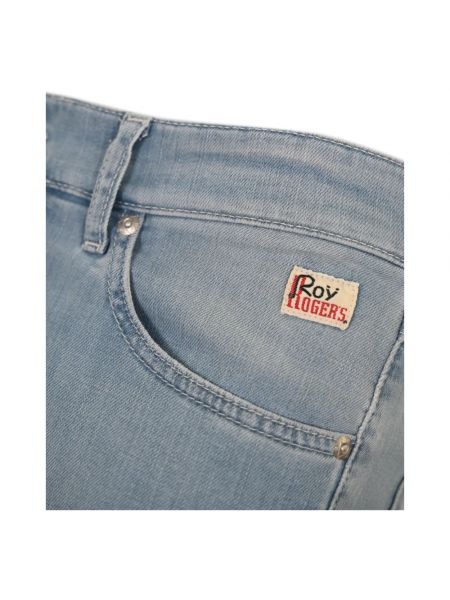 Pantalones slim fit Roy Roger's azul