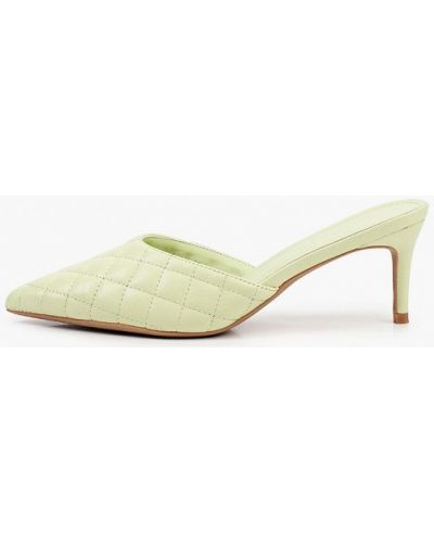 Сабо Ideal Shoes, зеленый