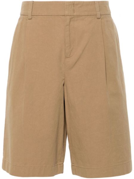 Shorts en coton Vince marron