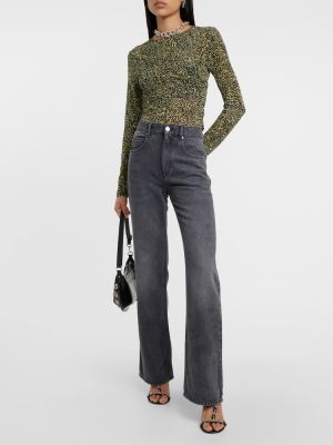 Straight leg jeans Isabel Marant grigio
