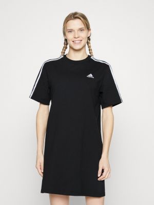 Платье из джерси Adidas черный