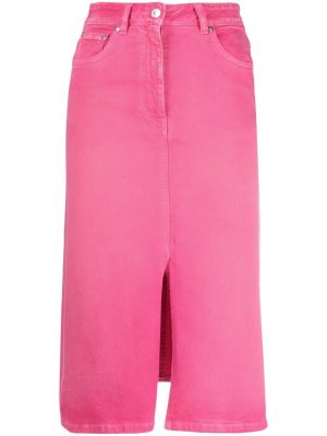 Jeans-skjørt Msgm rosa