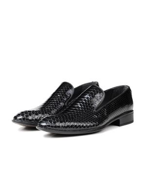 Δερμάτινα loafers Ducavelli μαύρο