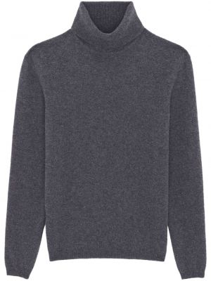 Кашмирен пуловер Saint Laurent сиво