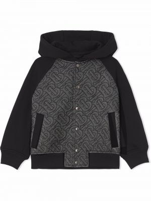 Hette lang topp for jenter Burberry Kids svart