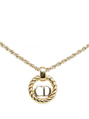 Anhänger Christian Dior gold
