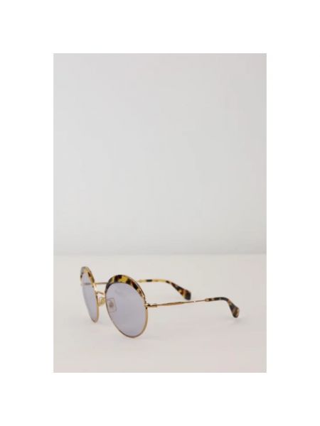 Okulary przeciwsłoneczne Miu Miu Pre-owned beżowe