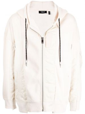 Hoodie oversize Five Cm bianco