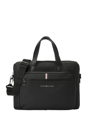 Laptop táska Tommy Hilfiger fekete