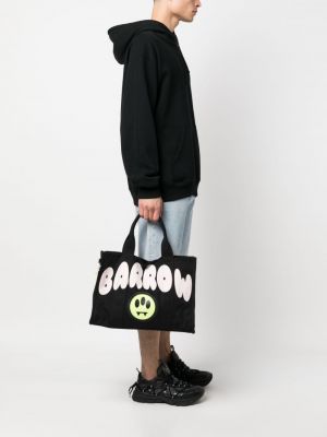 Shopper handtasche mit print Barrow schwarz