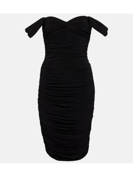 Šaty Norma Kamali čierna