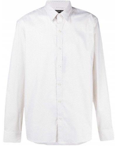Camisa con botones con capucha con estampado Michael Michael Kors