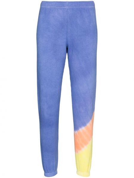 Pantalones de chándal con estampado tie dye Maisie Wilen azul
