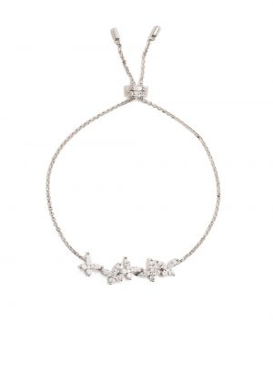 Srebrna bransoletka z kryształkami Apm Monaco