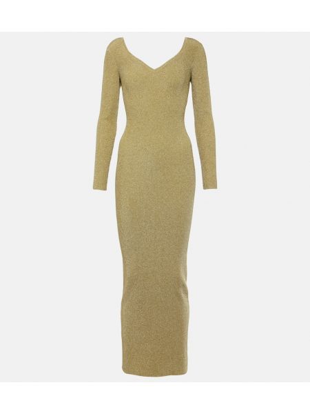 Midikleid Nina Ricci gold