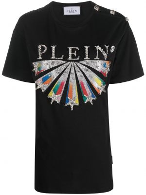 Póló nyomtatás Philipp Plein fekete