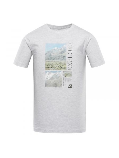 Medvilninis polo marškinėliai Alpine Pro balta