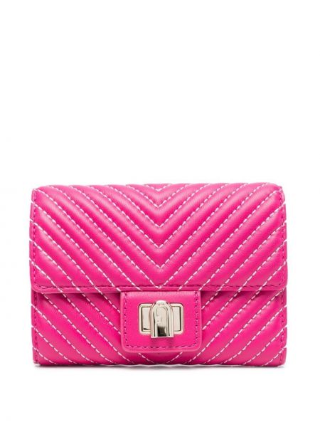 Stjernemønster lommebok Furla rosa