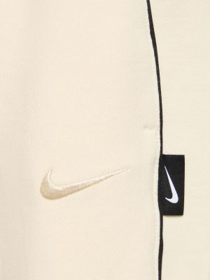 Vlnené bavlnené teplákové nohavice Nike Sportswear