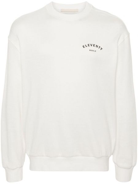 Sweatshirt Eleventy hvid