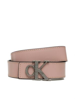 Кожаный колан Calvin Klein Jeans розово