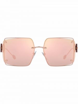 Слънчеви очила Bvlgari розово