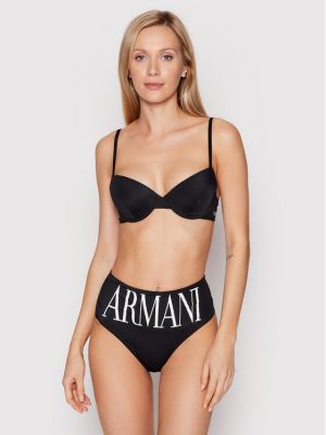 Bikinis Emporio Armani juoda