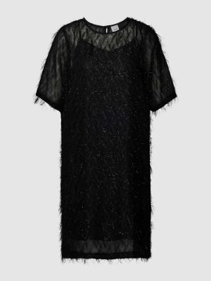 Sukienka midi Ichi czarna