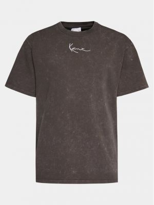 Priliehavé tričko Karl Kani sivá
