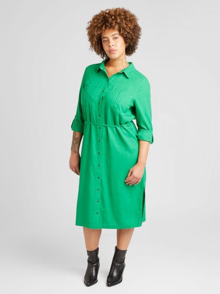 Φόρεμα Only Carmakoma πράσινο