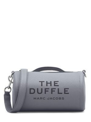 Kožená taška Marc Jacobs sivá