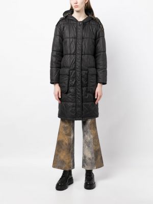 Oboustranný kabát Fendi Pre-owned černý