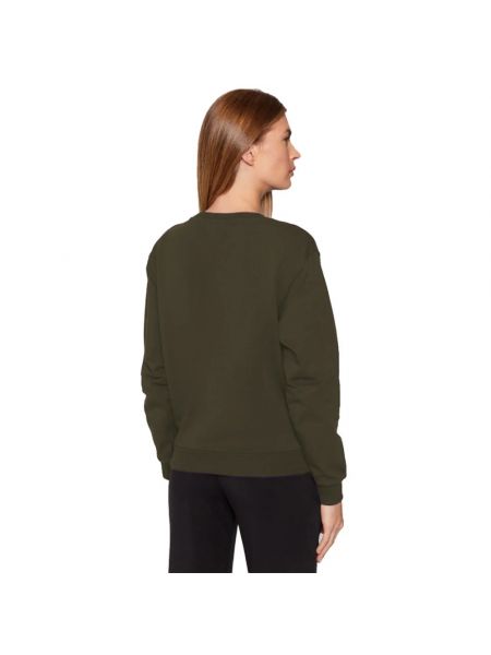 Sweatshirt aus baumwoll Moschino grün