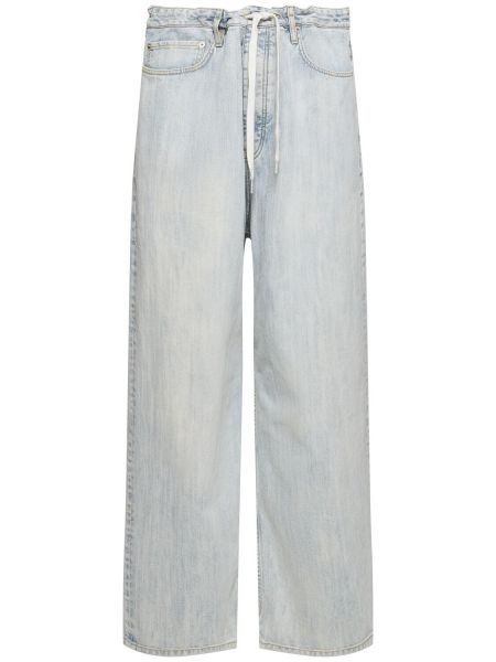 Pantalones anchos de algodón Balenciaga