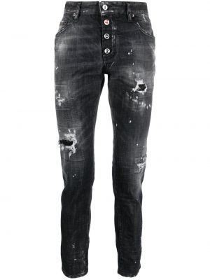 Jeans skinny Dsquared2 nero