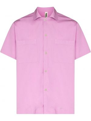 Bavlněná košile Tekla fialová