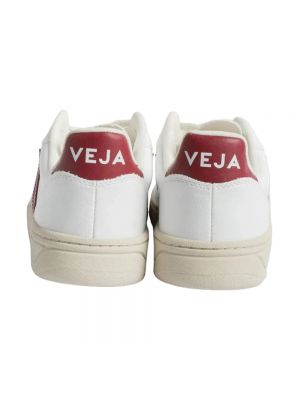 Sneakersy skórzane Veja białe