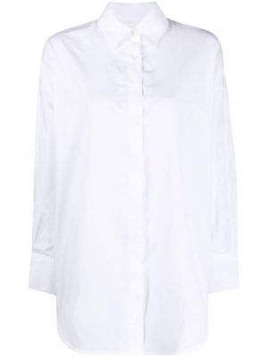 Памучна риза Closed бяло